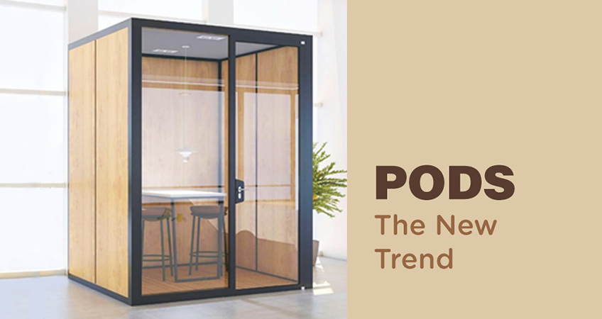 PODS' are Trending in New Office design! – EDC Space